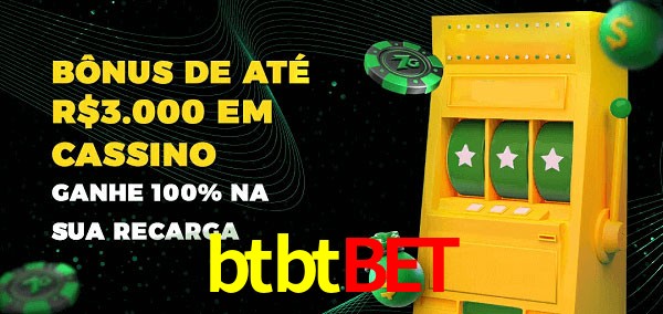 btbtbet melhor bônus de depósito