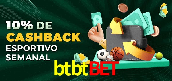 10% de bônus de cashback na btbtbet